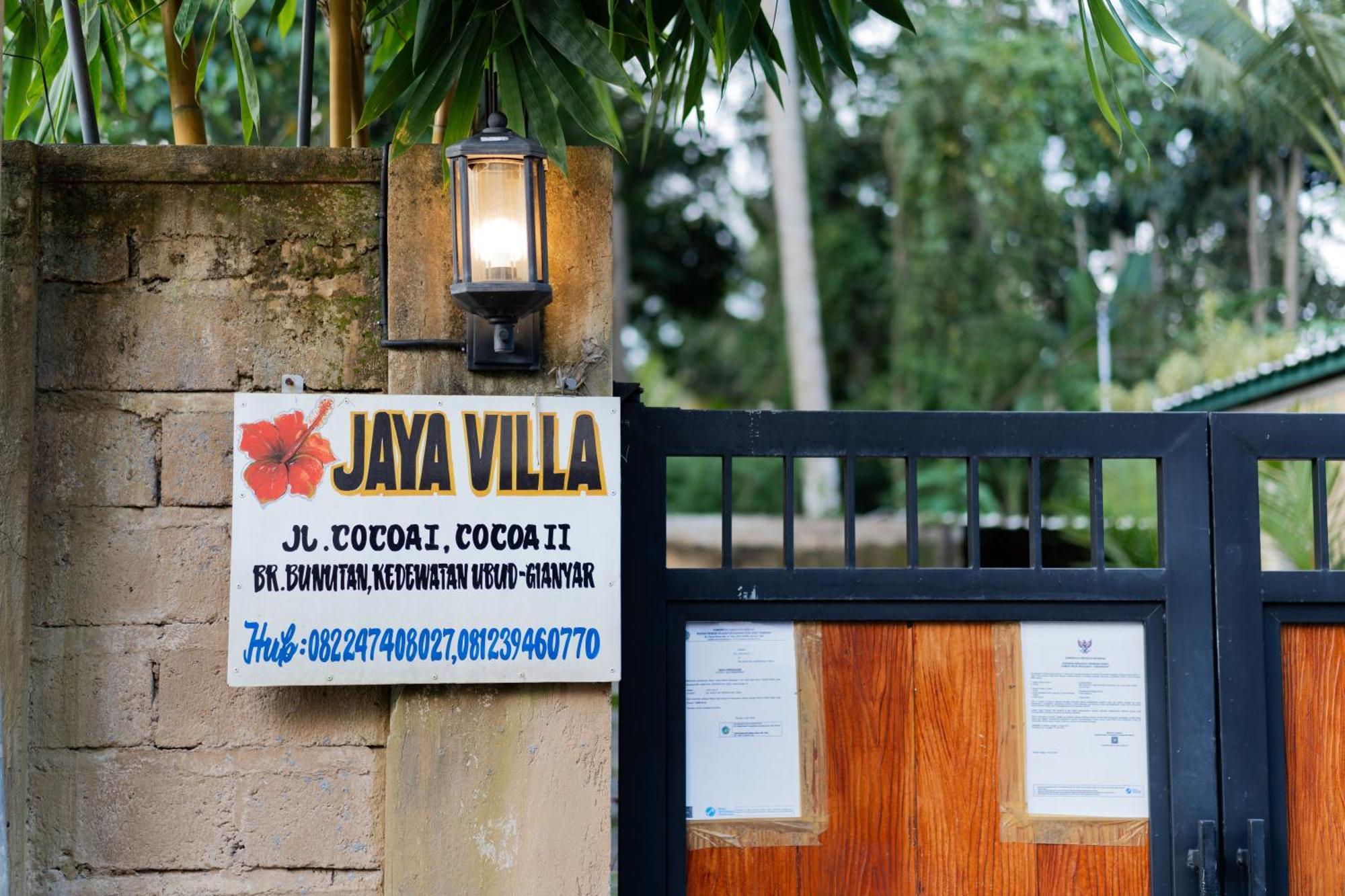 Jaya Villa Ubud  Exterior photo